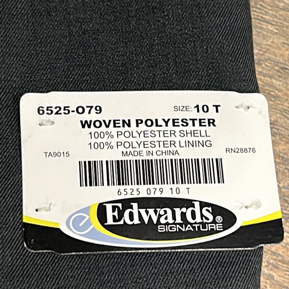 NWT Women’s Suit Coat and Gray Skirt Set by Edwards Signature Size 10T - Picture 6 of 14